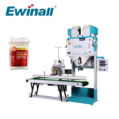 DCS-50FB1 Máy Cân Đóng Gói Thủ Công Ewinall 2.5 - 50kg Dùng Cho Nhà Máy Xay Gạo