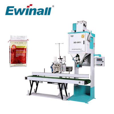 Máy Cân Đóng Gói Gạo Tự Động 5kg - 50kg Ewinall Sử Dụng Dễ Dàng DCS-50FE1