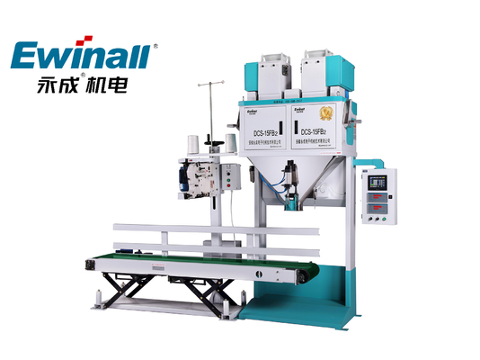 Cân Đóng gói Định lượng Điện tử DCS-15FB2, Chẳng hạn như: Gạo, Đường trắng, Thức ăn chăn nuôi, Hạt nhựa, v.v.