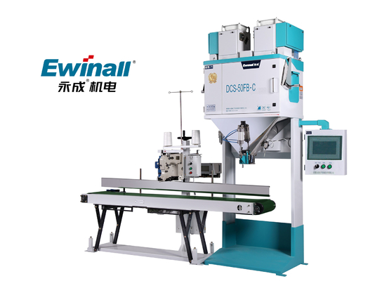 Máy đóng gói đậu định lượng tự động 5 - 50kg cho gạo cấp đường