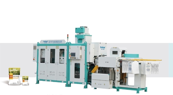 Máy đóng gói chân không gạo, hoàn toàn tự động，Sản phẩm đơn vị đóng gói QZB- 700T，Chân không hai mặt, sau khi được niêm phong