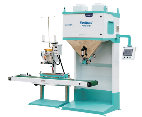 Máy chiết rót túi hạt 1,1KW 2 phễu 950KG Quy mô đóng gói tốc độ cao