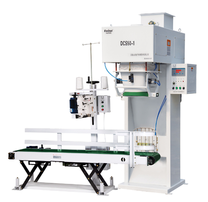 Máy đóng gói bột thực phẩm bán tự động 6 túi / phút 40Kg đến 50Kg
