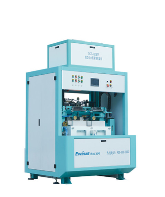 Máy đóng gói chân không hoàn toàn tự động 0,6Mpa Hình dạng gạch 6 mặt ISO9001