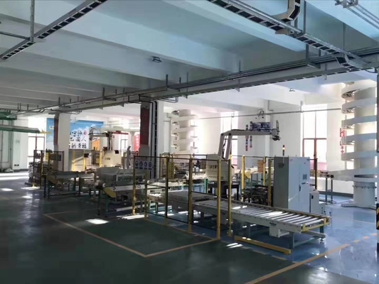 100NL / phút Máy đóng gói bằng túi robot Bao bì công nghiệp Hệ thống xếp hàng tự động PLC