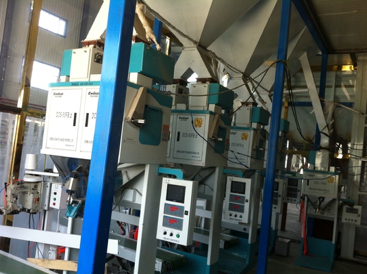 Màn hình cảm ứng Gạch chân không Máy đóng gói bao 25kg Máy đo Metller Toledo Load Cell AC380V