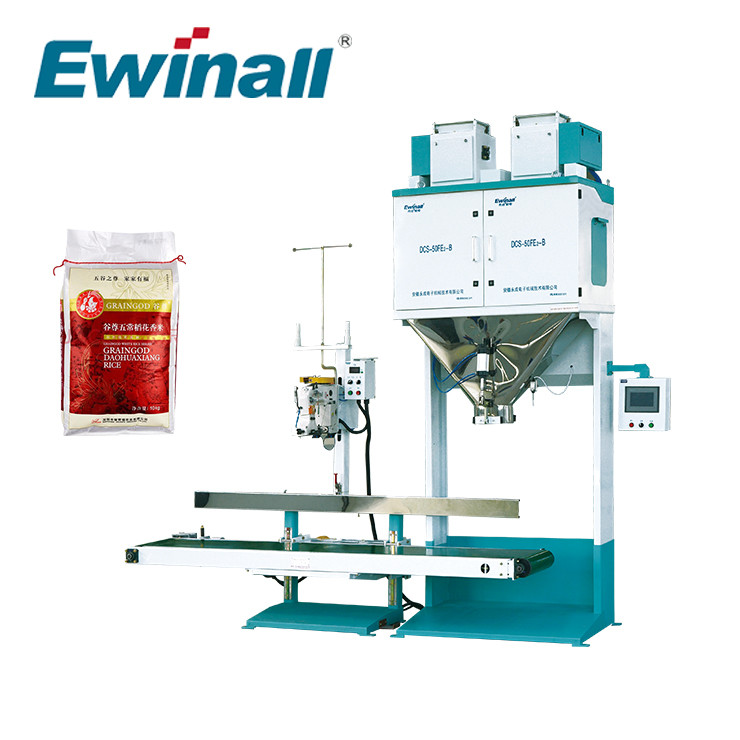 DCS-50FE2-B Máy đóng gói gạo Ewinall Cân bột Cân bột Sử dụng bao bì