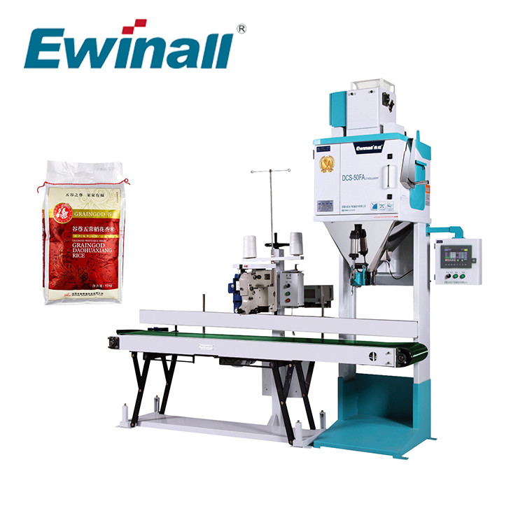 DCS-50FA2 Ewinall 2.5kg - 25kg Thiết bị đóng gói bột tự động cho gạo