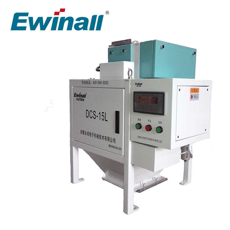 Máy xay lúa Hạt ngô Lúa mì Dòng chảy lúa Máy cân đóng gói Ewinall DCS-15L