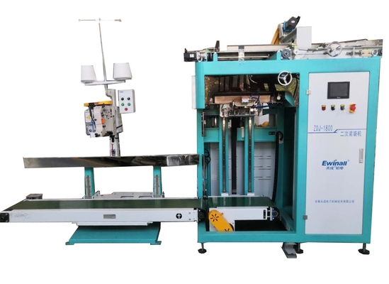 0.6MPa Máy đóng gói ba giai đoạn Máy đóng gói hút chân không Túi lớn Dây chuyền đóng gói tự động thực phẩm